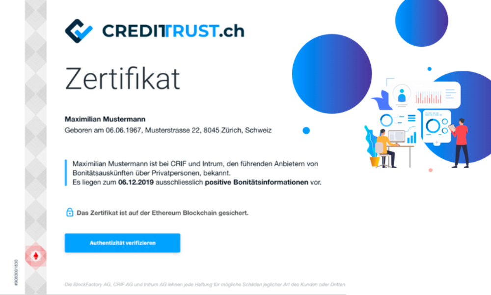 CreditTrust - digitale Bonitätsprüfung emonitor